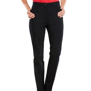 Northern Reflections Fits Like Size 18 Black Corduroy-Feel Pants